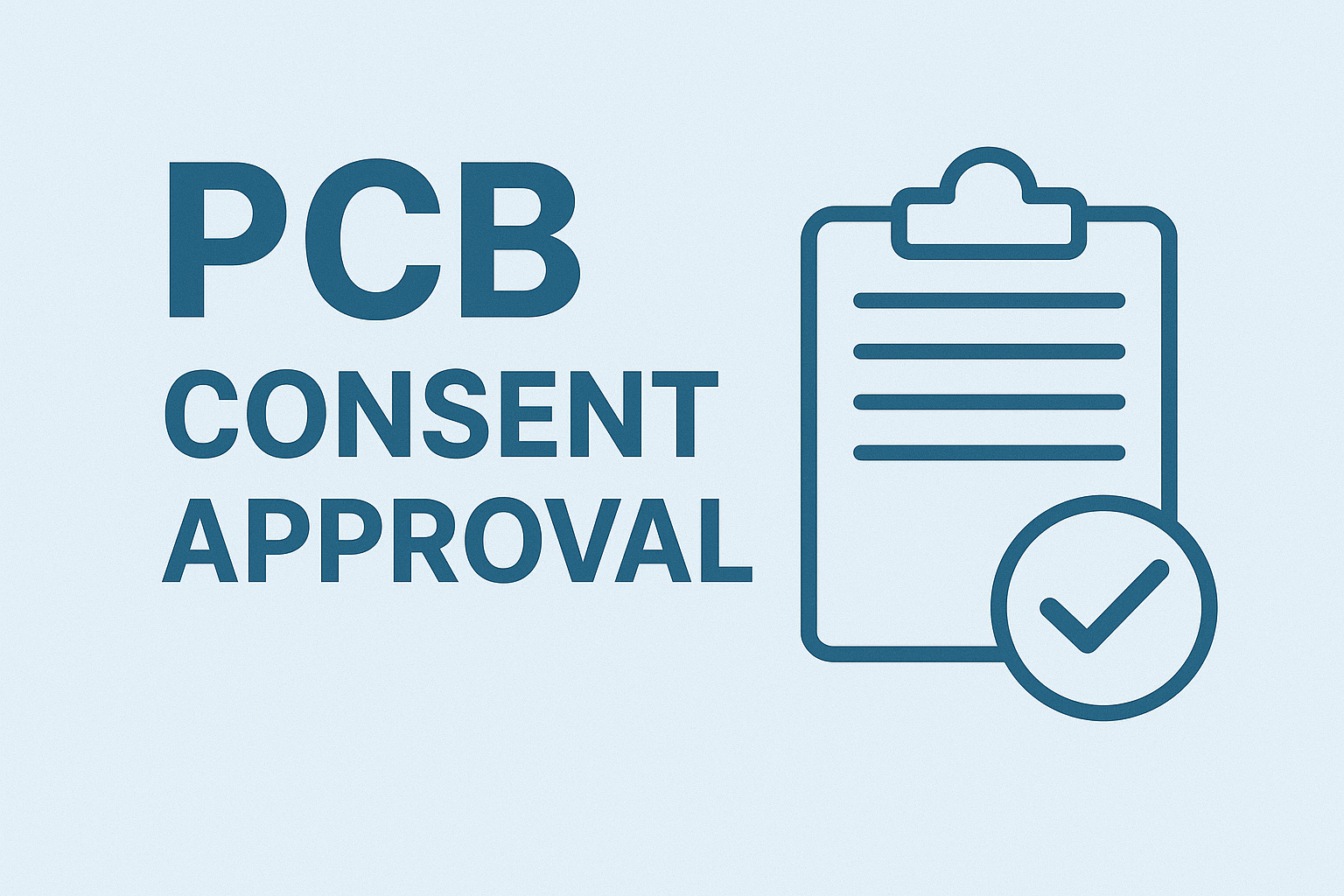 PCB Consent approval